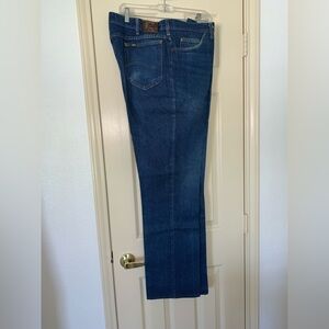 MENS VINTAGE 90S LEE BLUE JEANS WESTERN WORK RANCH 42 x 34